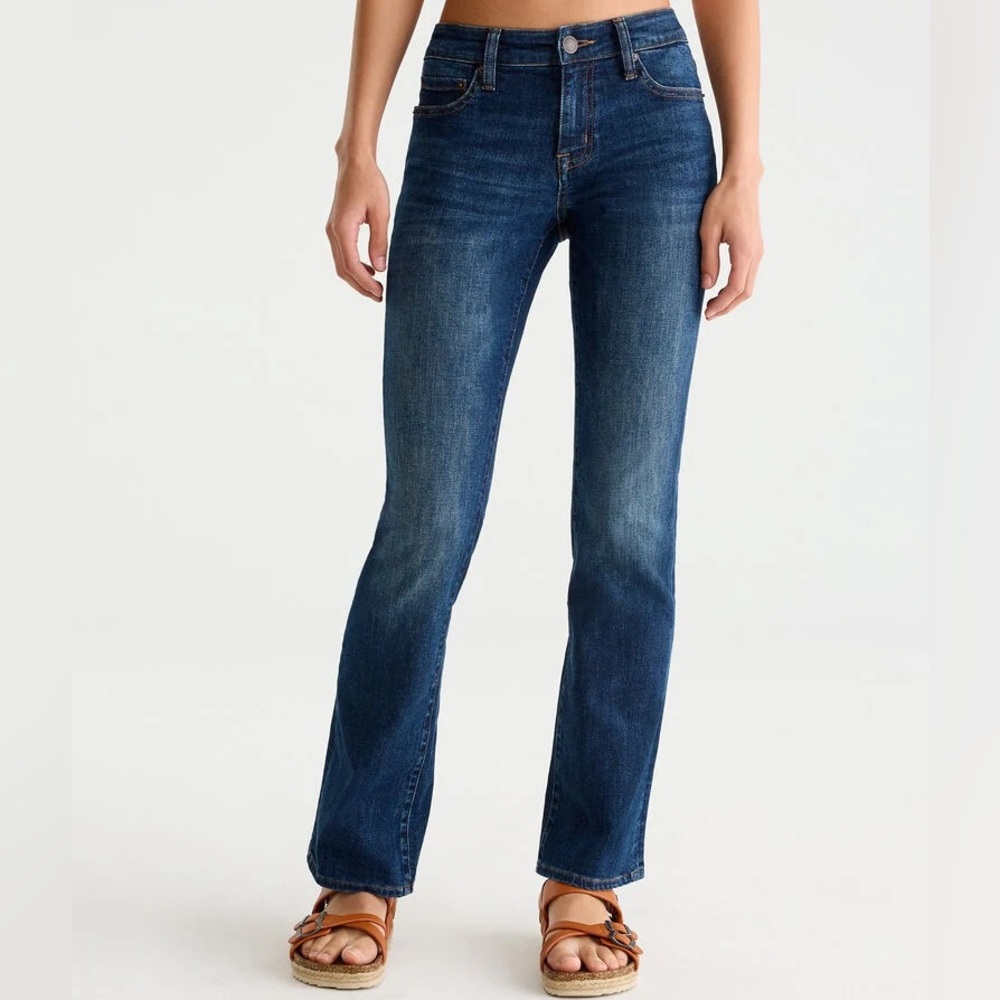 Aeropostal Mid Rise Bootcut Jeans